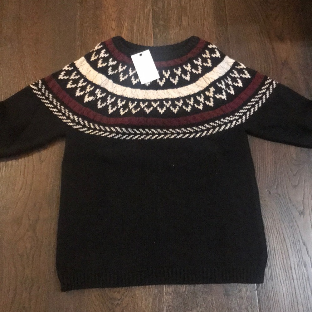 Anine bing fair isle sweater